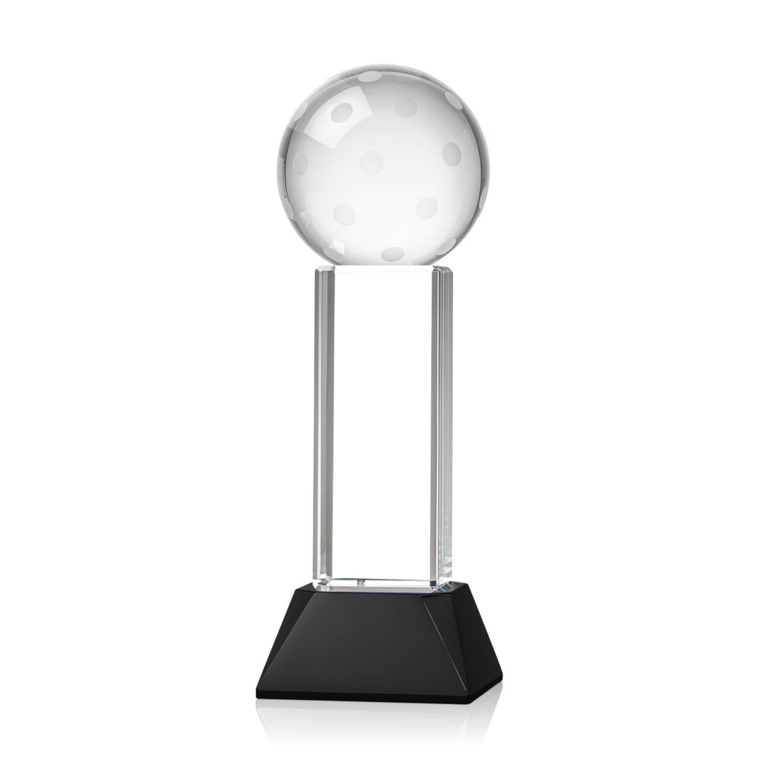 Pickleball Award on Stowe Base - Black