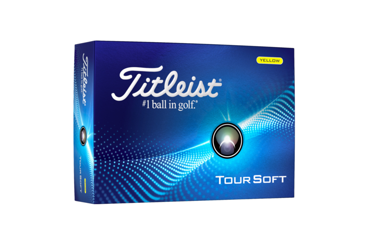 Titleist Tour Soft Golf Balls - Yellow