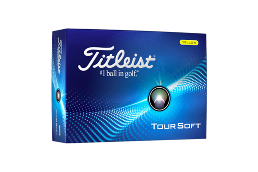 Titleist Tour Soft Golf Balls - Yellow