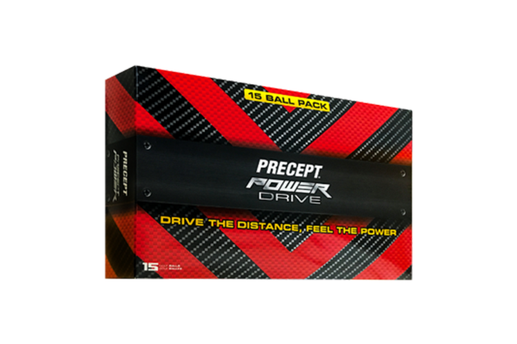 Bridgestone Precept Powerdrive Golf Balls - White