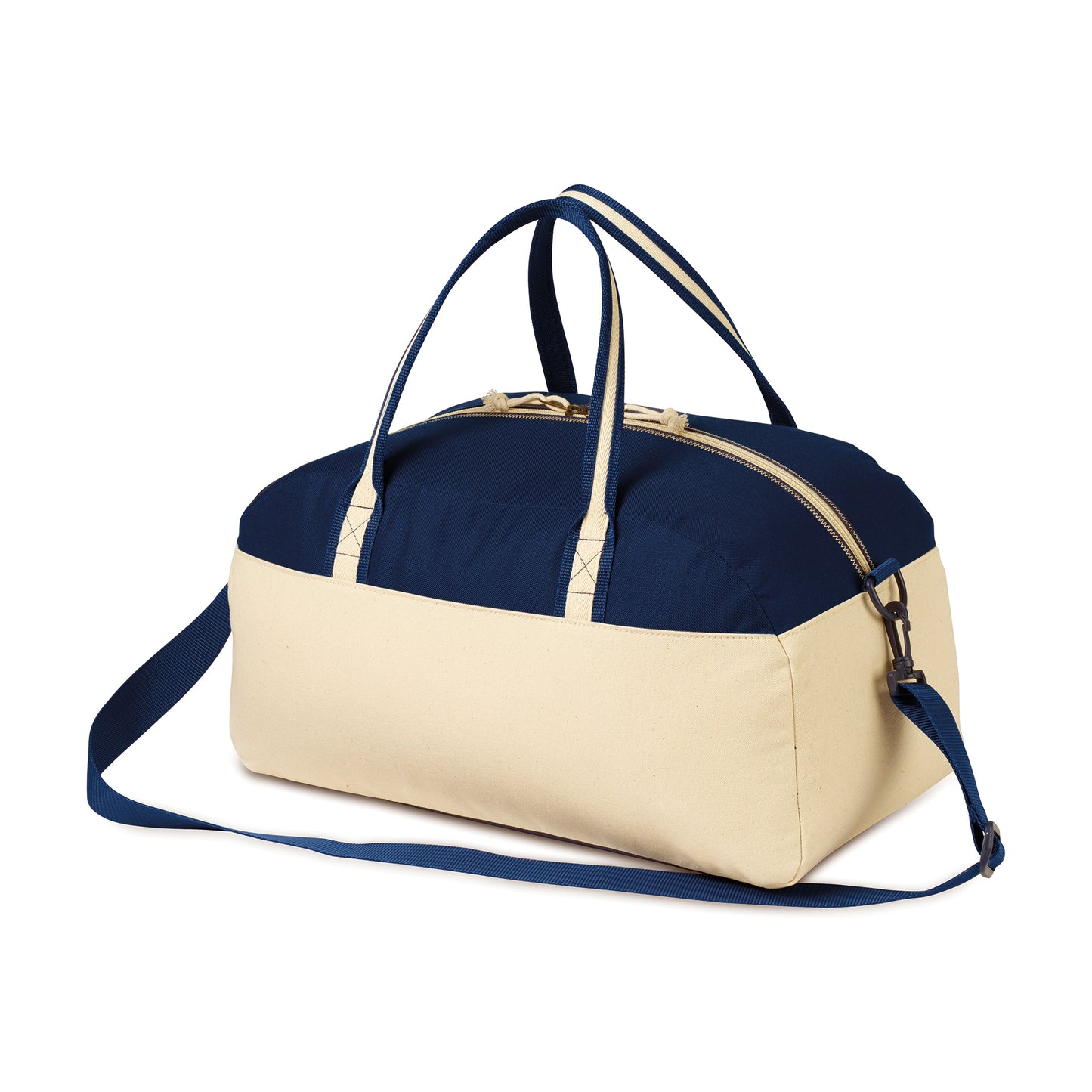 Navy Nantucket Cotton Weekender Bag