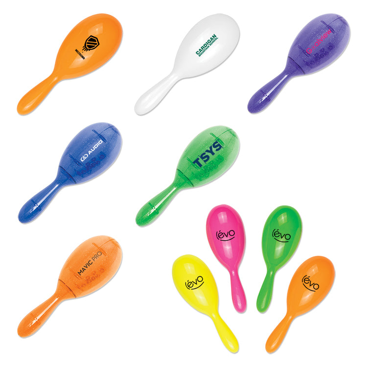 Neon Assorted Maracas Musical Instruments