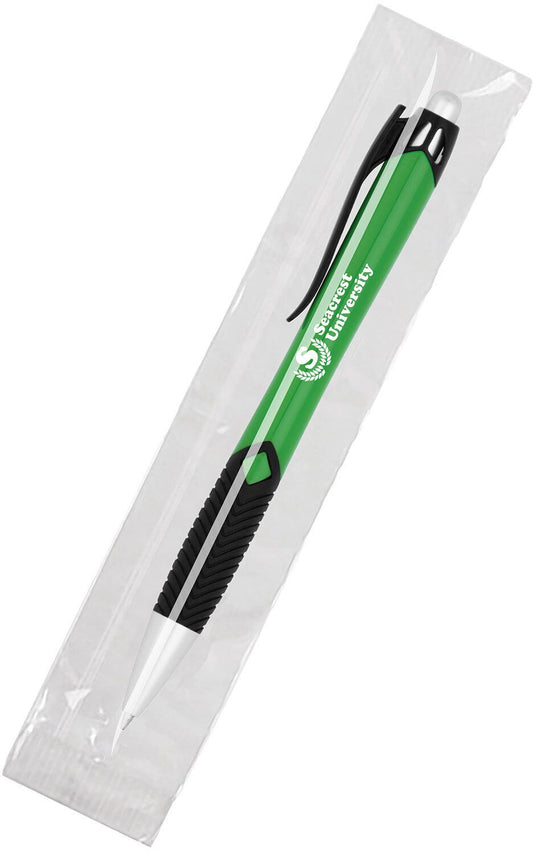 BURBANK CELLO-WRAPPED CLICK PEN
