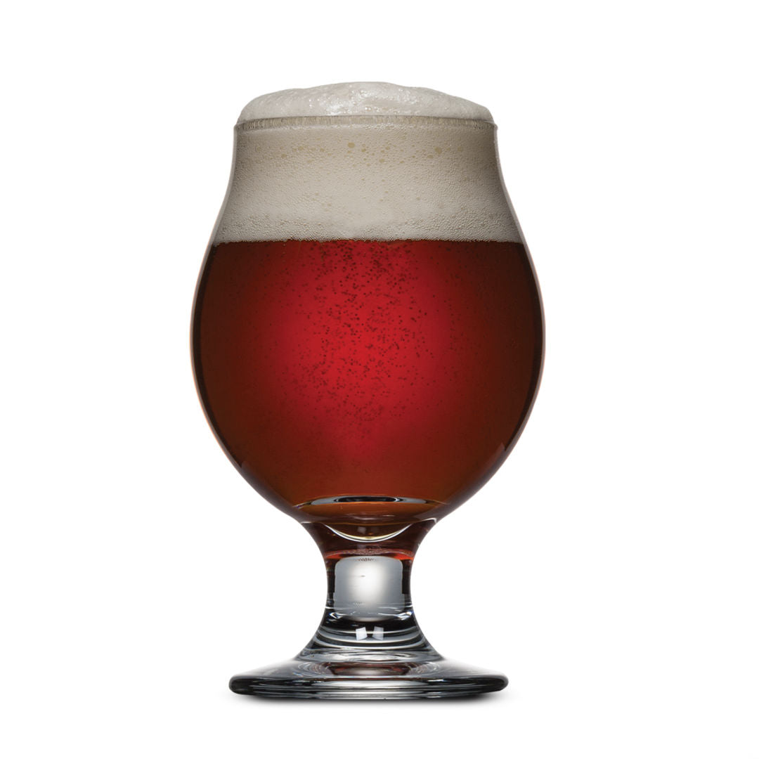 Belgian Beer Glass - Deep Etch