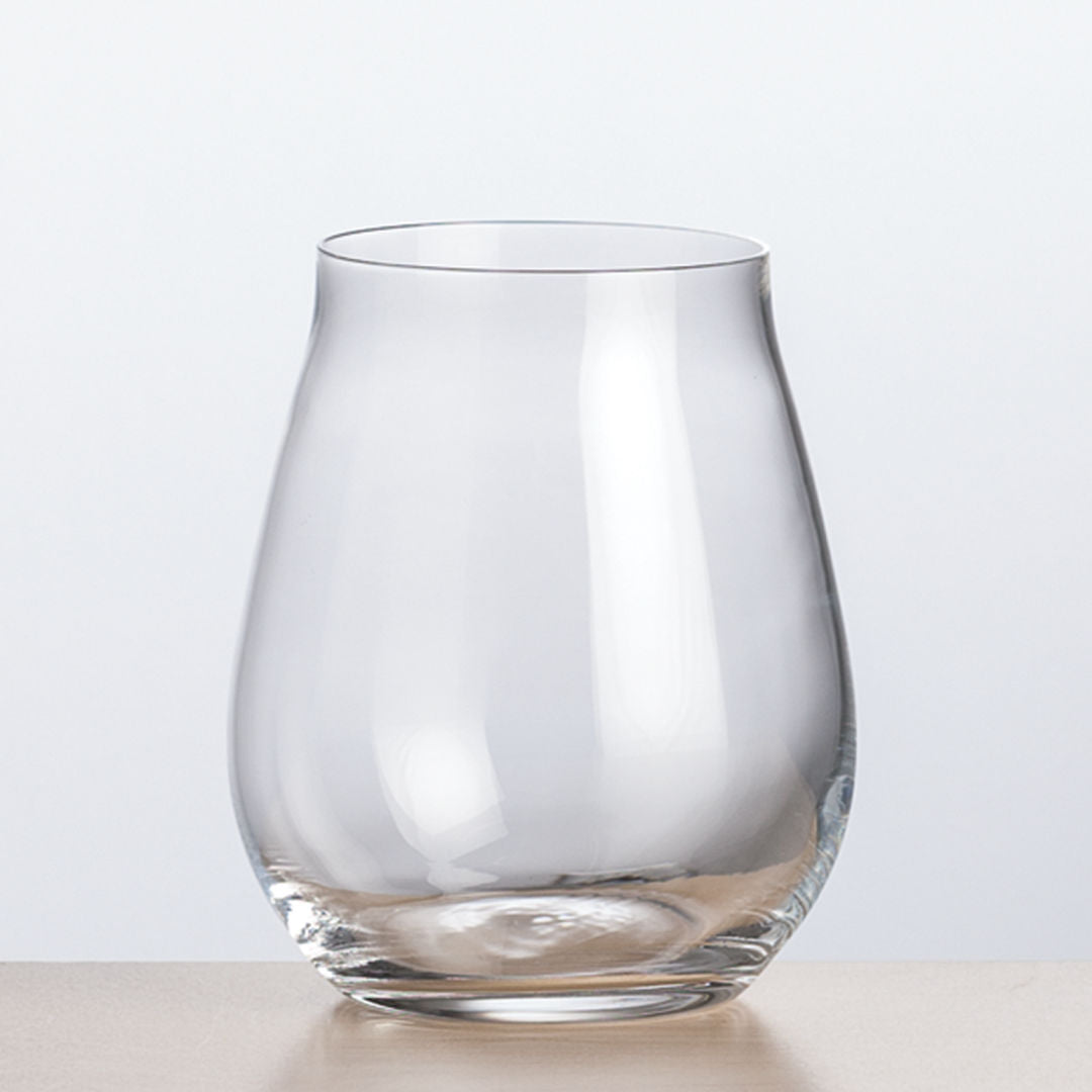 Alina Stemless Wine - Deep Etch