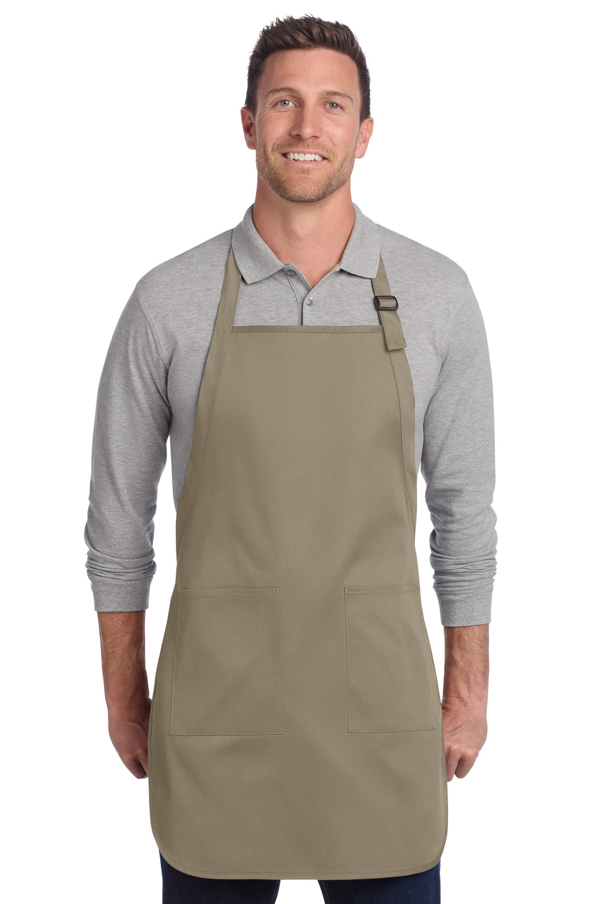 SanMar A600_khaki_model_front.jpg