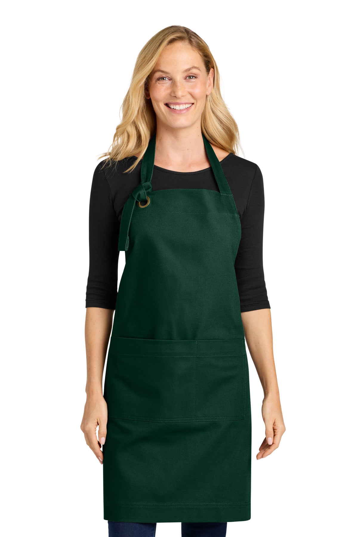 SanMar A900_darkgreen_model_front.jpg