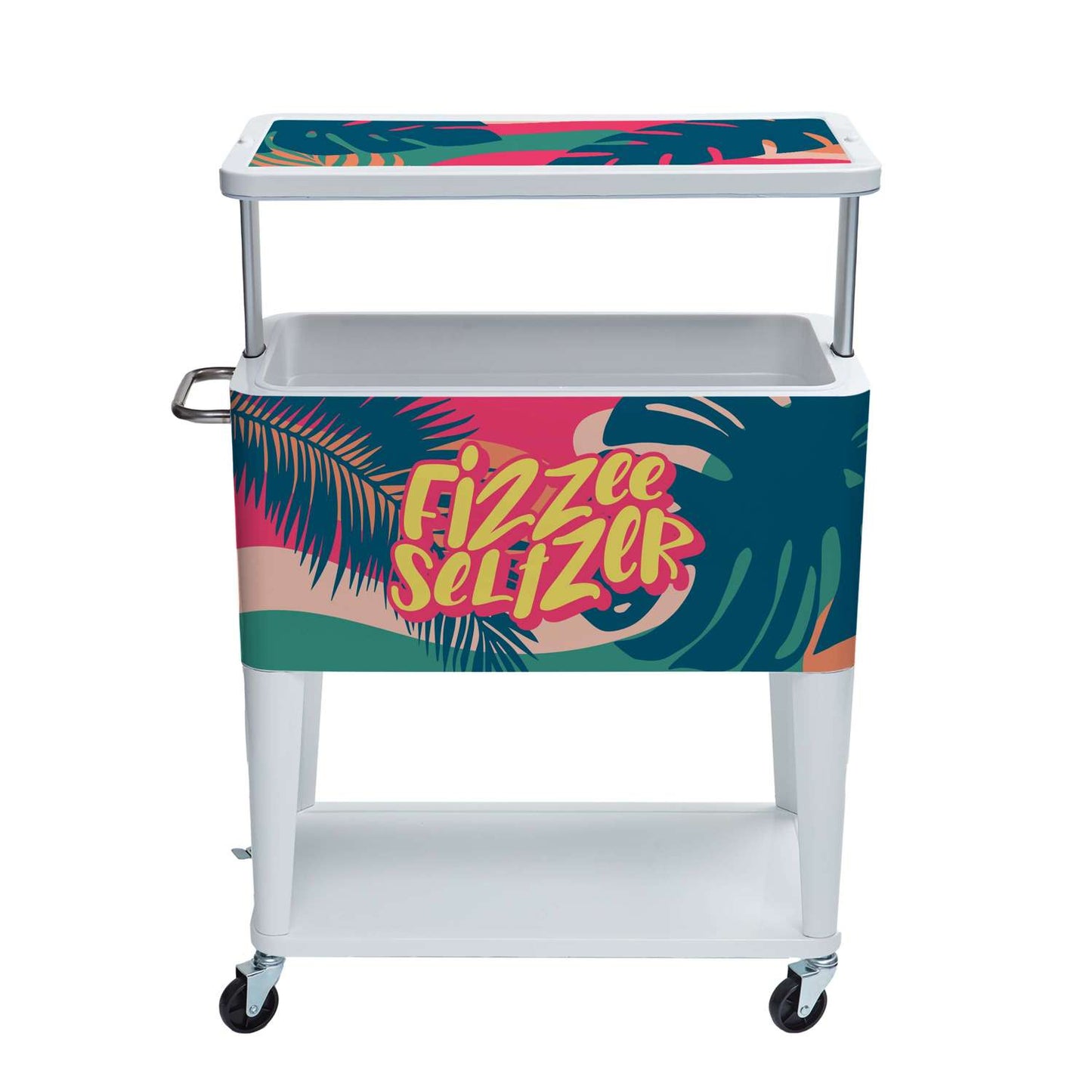 Raise the Bar Cooler, Wrap Graphic & Decals on Lid