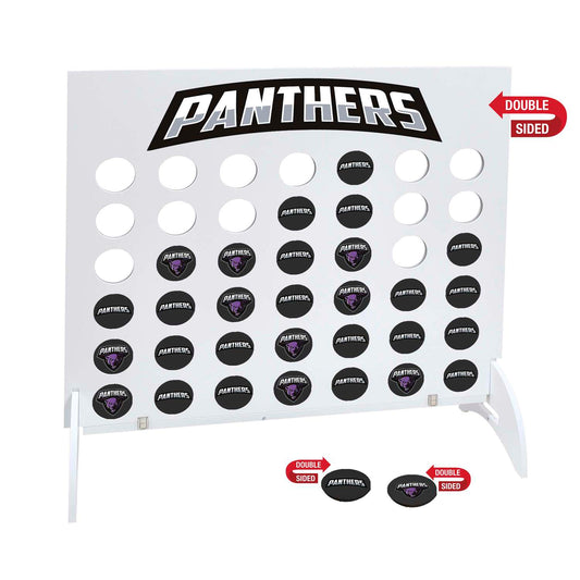 Giant 4-In-A-Row, 42 Black Disks (Double-Sided)