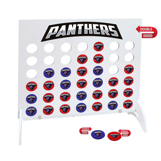 Giant 4-In-A-Row, 21 Red & 21 Blue Disks (Double-Sided)