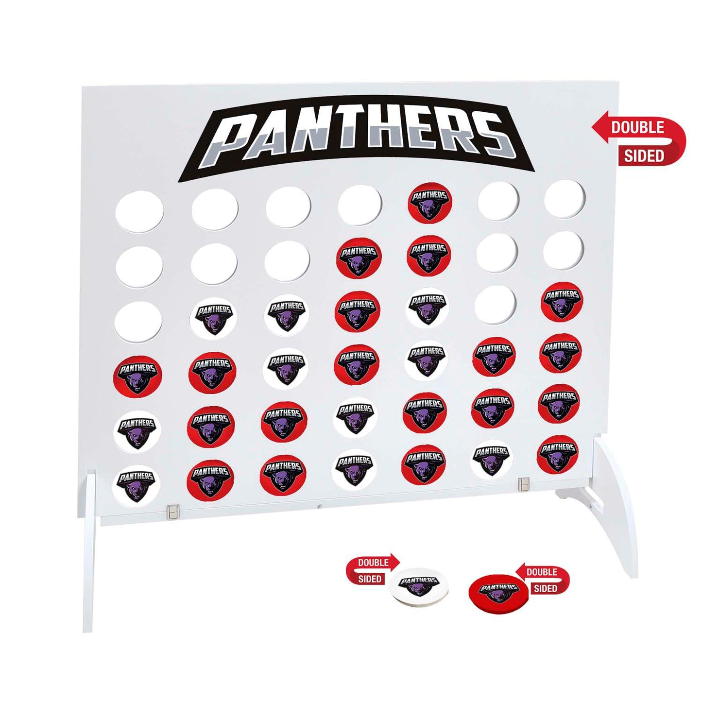 Giant 4-In-A-Row, 42 Discs (Double-Sided)