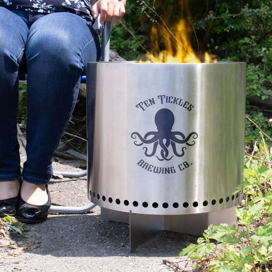 Stainless Steel Fire Pit Plus