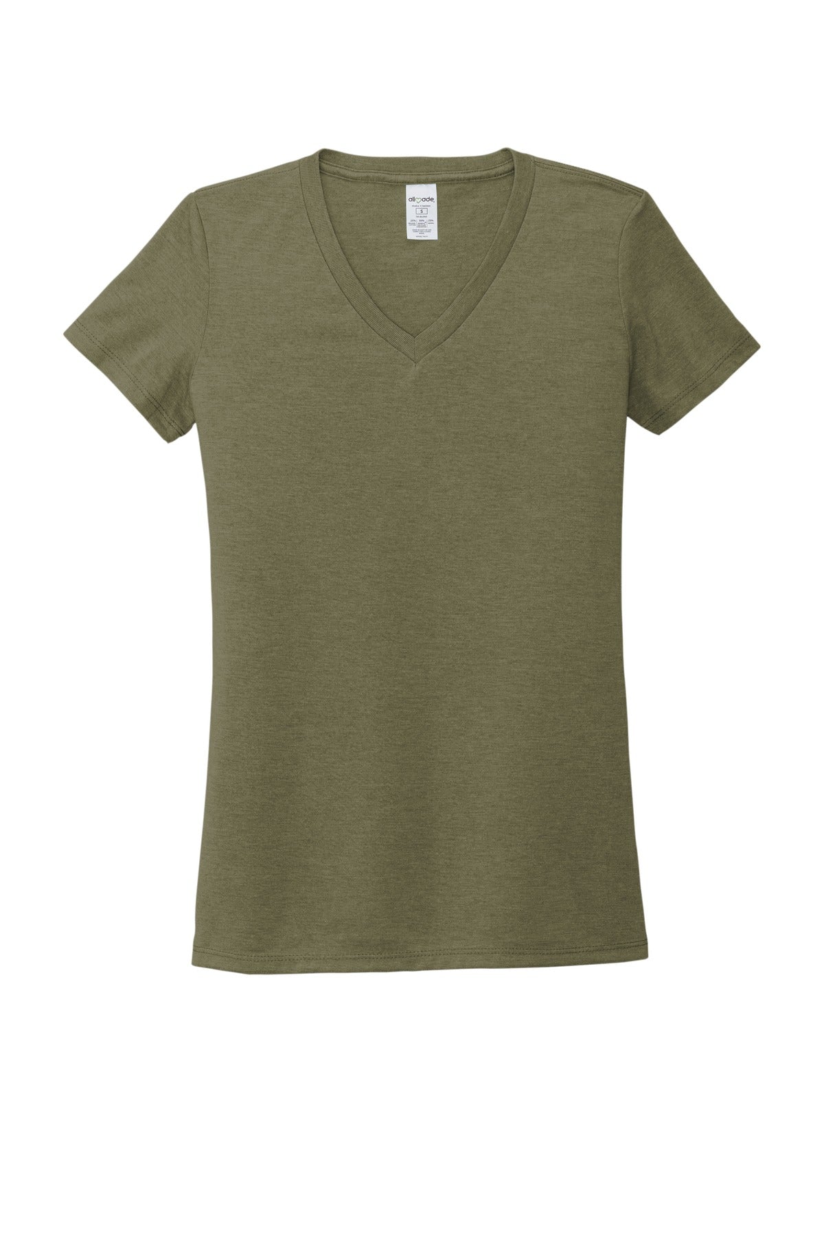Allmade Women's Tri-Blend V-Neck Tee AL2018