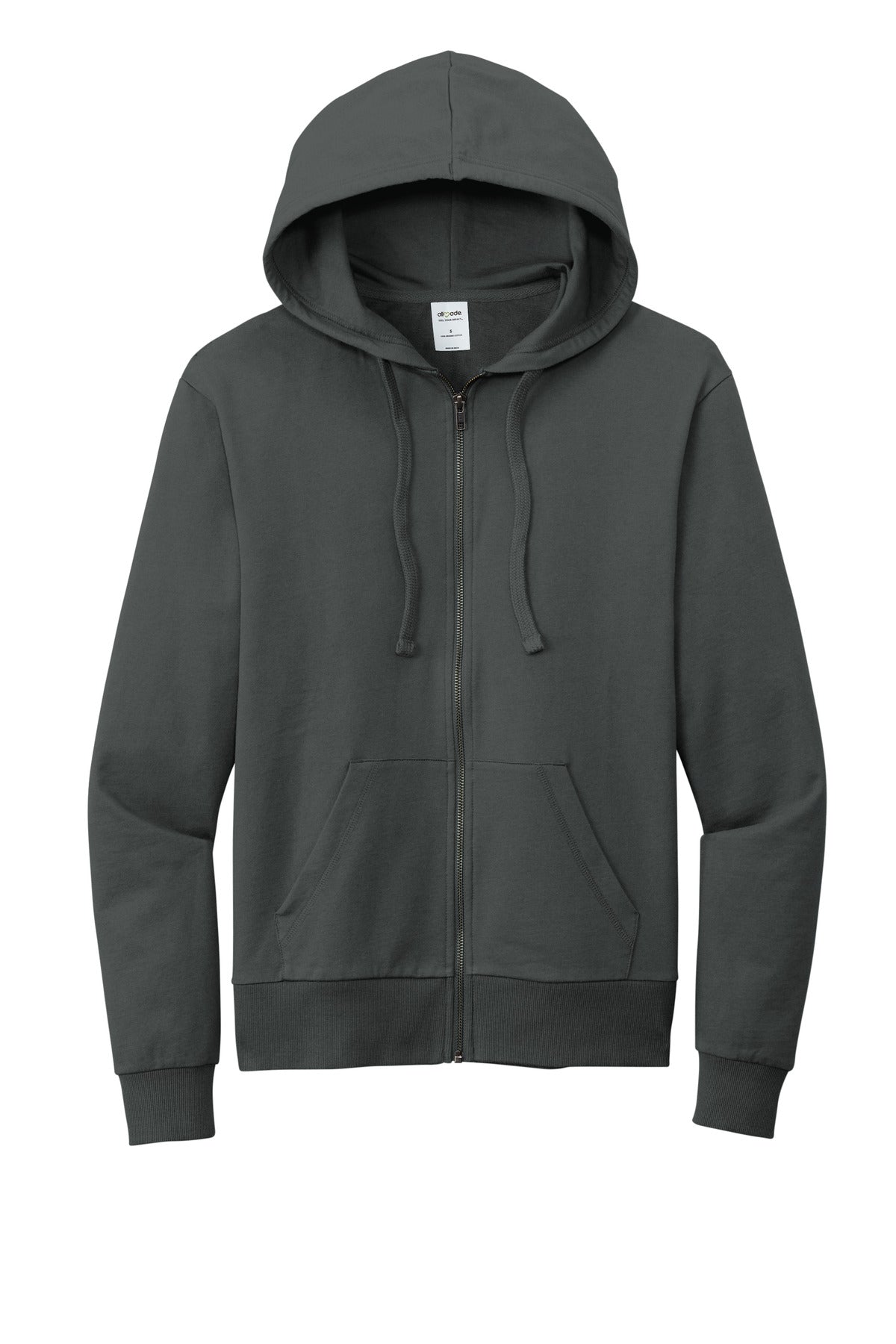 Allmade Unisex Organic French Terry Full-Zip Hoodie AL4002