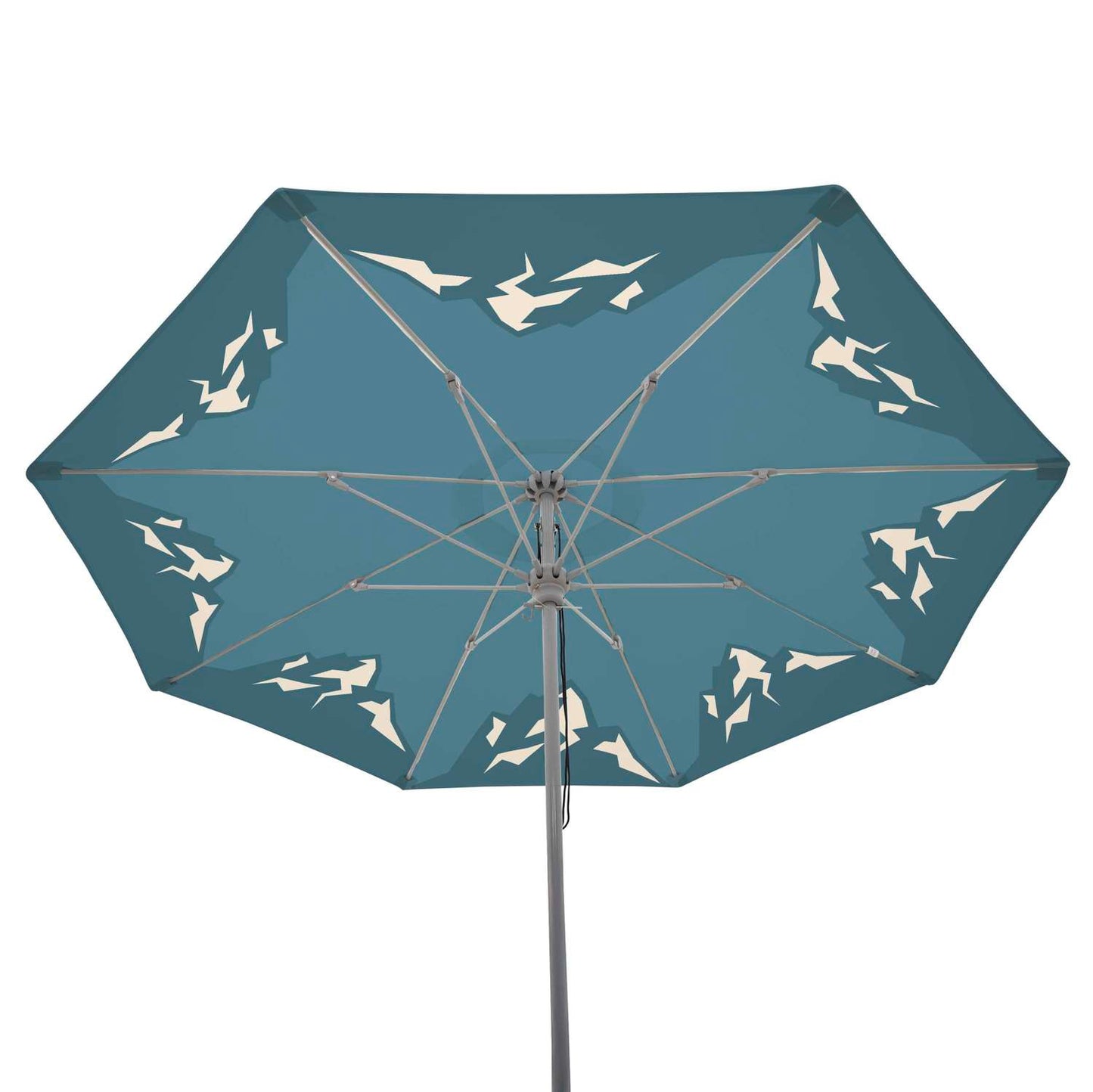 9' Deluxe Market Umbrella Double-Sided Dye Sub Kit