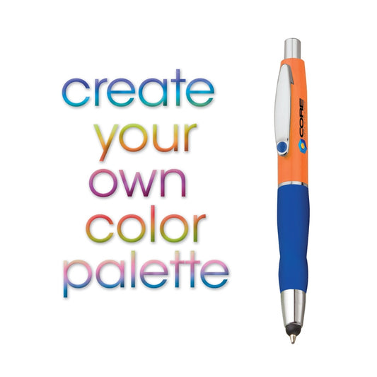 Multi-Colored Turner Ballpoint Pen / Stylus