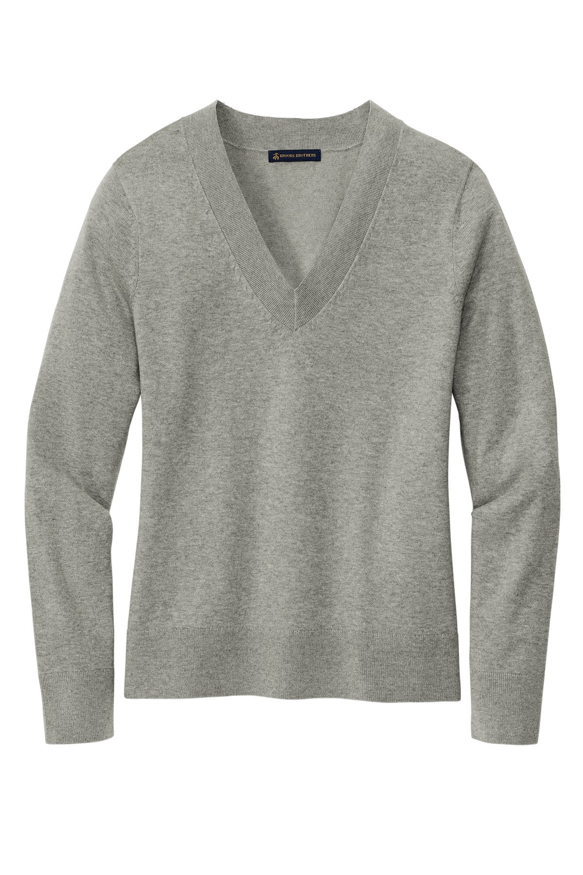 SanMar BB18401_lightshadegreyheather_flat_front.jpg?v=1762274851