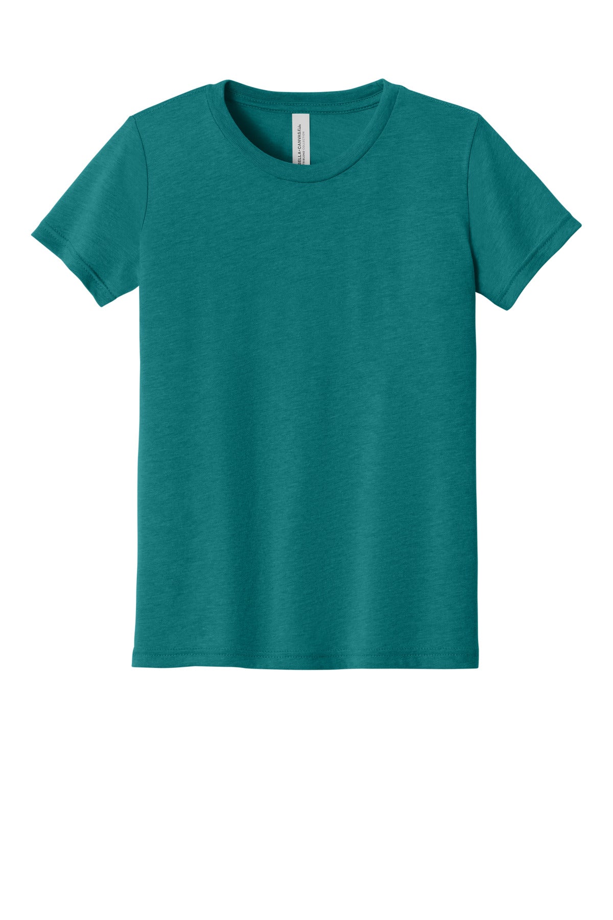SanMar BC3413Y_tealtriblend_flat_front.jpg