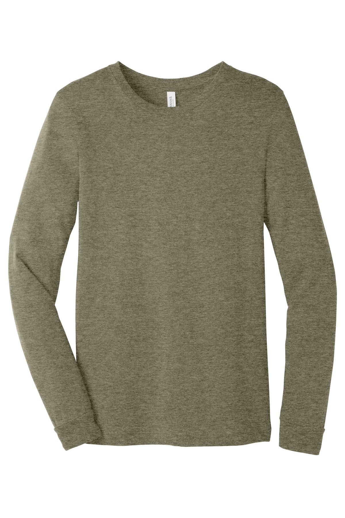 BELLA+CANVAS Unisex Heather CVC Long Sleeve Tee BC3501CVC