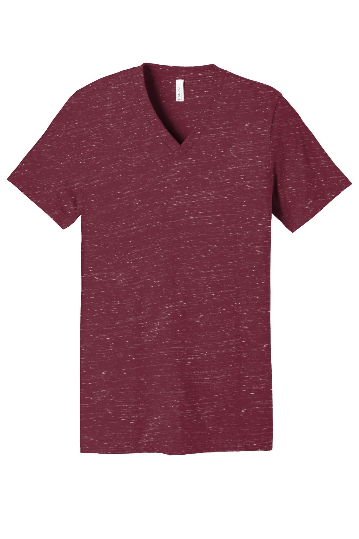 BELLA+CANVAS Unisex Textured Jersey V-Neck Tee BC3655