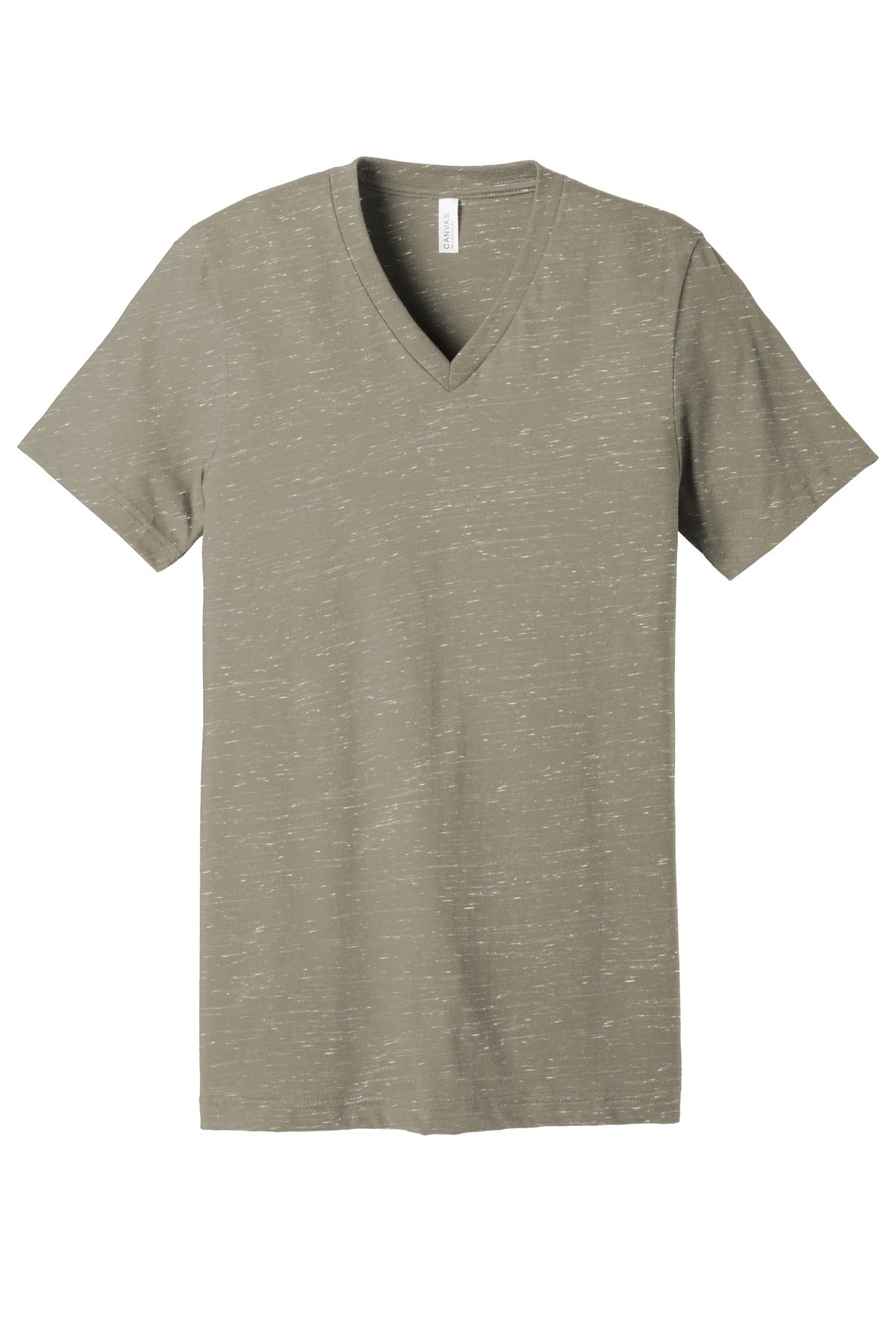 BELLA+CANVAS Unisex Textured Jersey V-Neck Tee BC3655