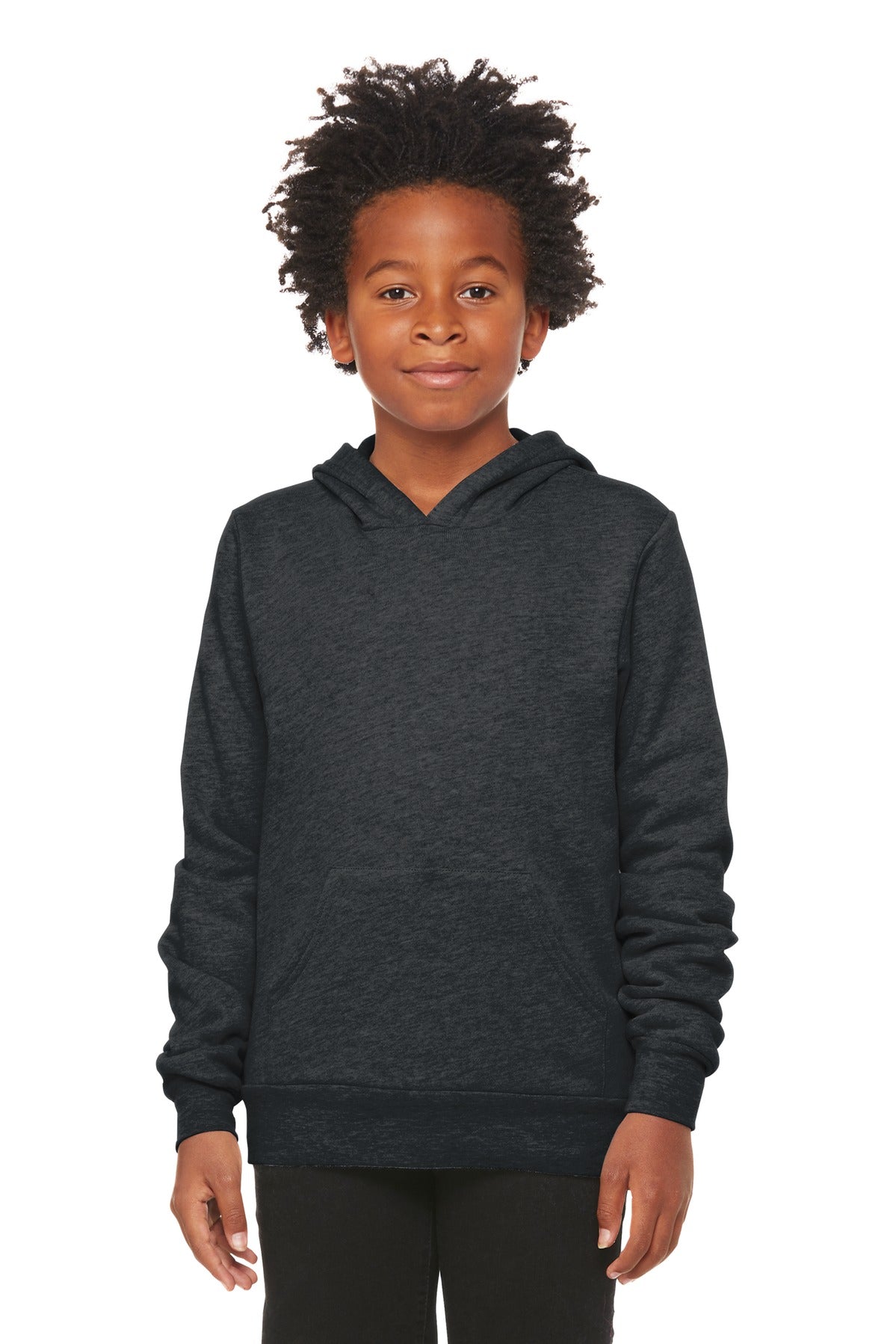 SanMar BC3719Y_darkgreyheather_model_front_082019.jpg