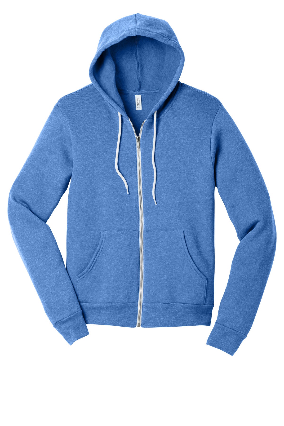 BELLA+CANVAS Unisex Sponge Fleece Full-Zip Hoodie. BC3739
