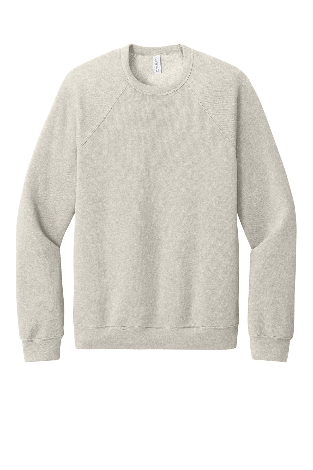 BELLA+CANVAS Unisex Sponge Fleece Raglan Sweatshirt. BC3901