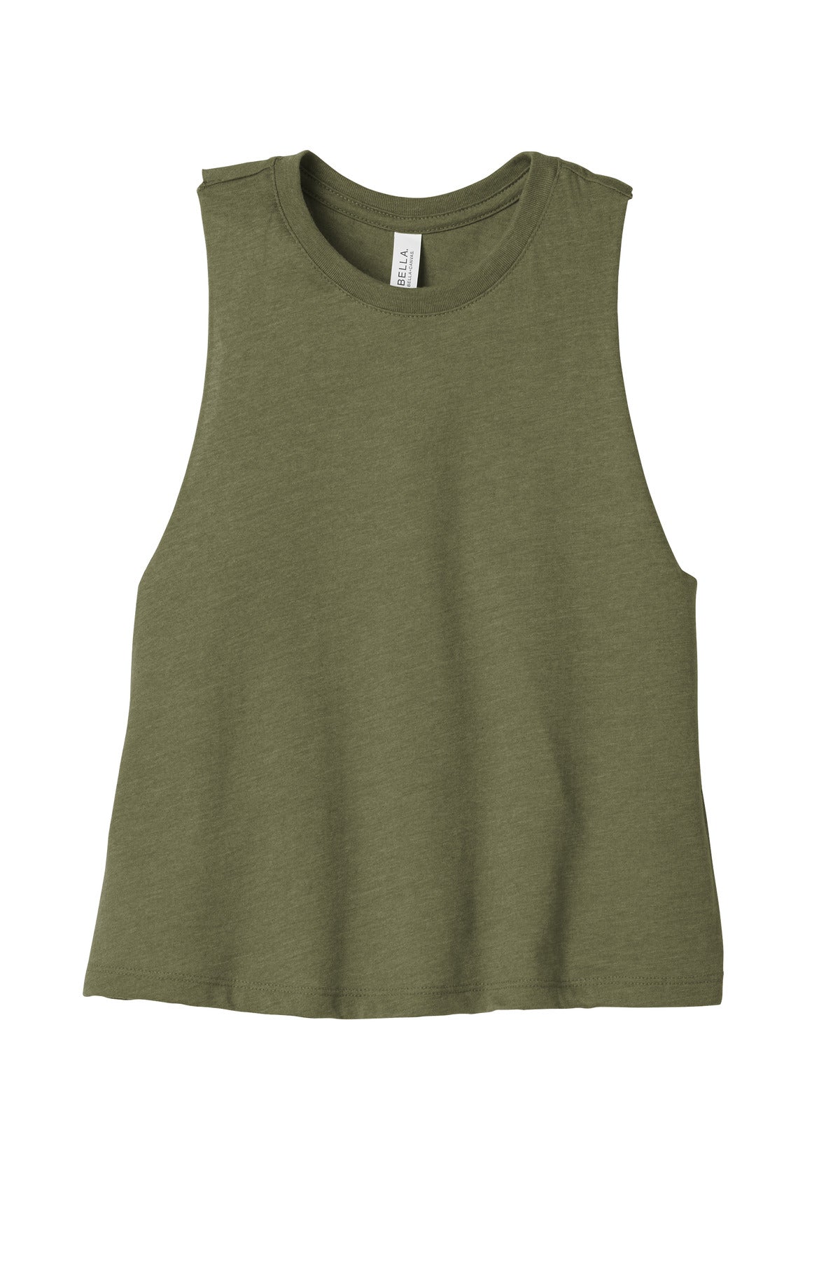 SanMar BC6682_heatherolive_flat_front.jpg?v=1762274629