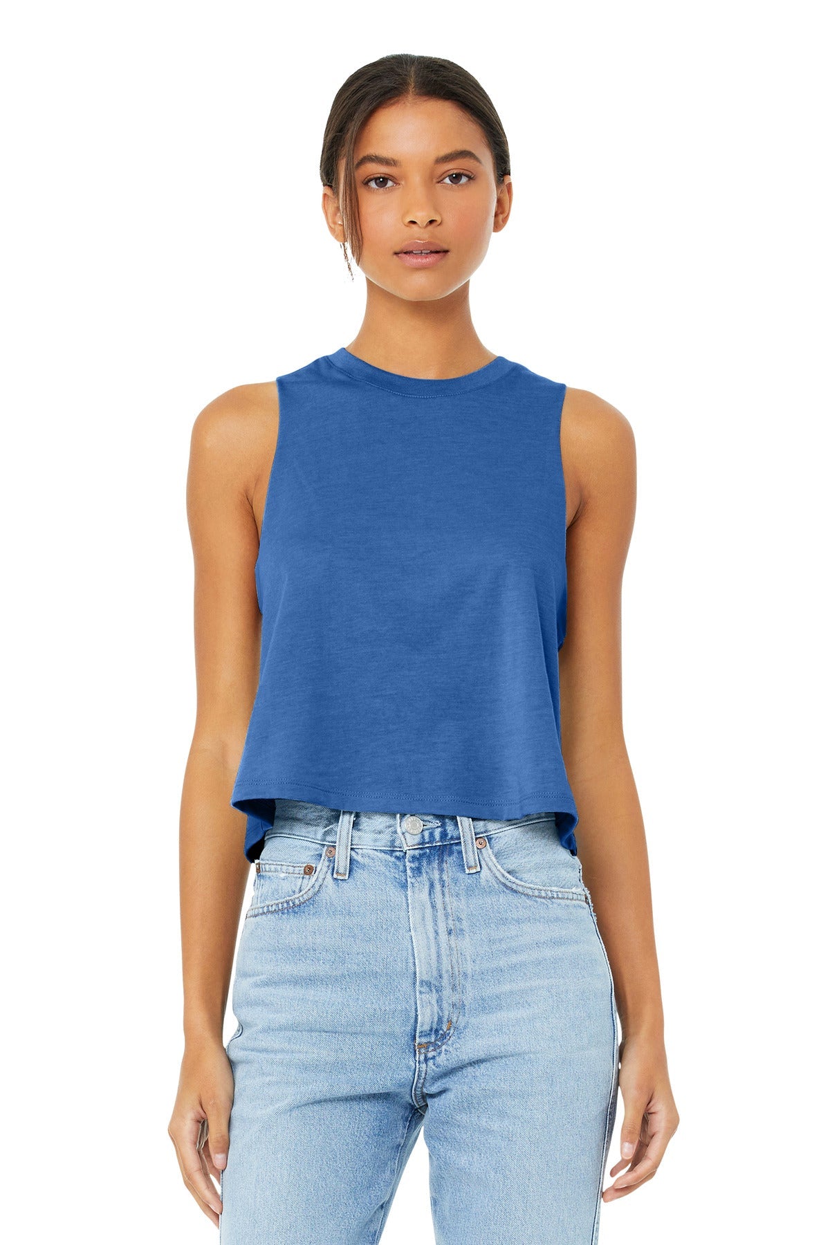 SanMar BC6682_heathertrueroyal_model_front.jpg?v=1762274629