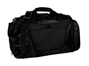 Black/Black Port Authority Medium Two-Tone Duffel. BG1050
