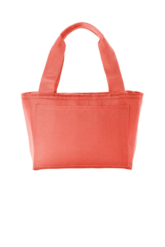 Front View of CorlSplash Port Authority Insulated Lunch Tote BG518
