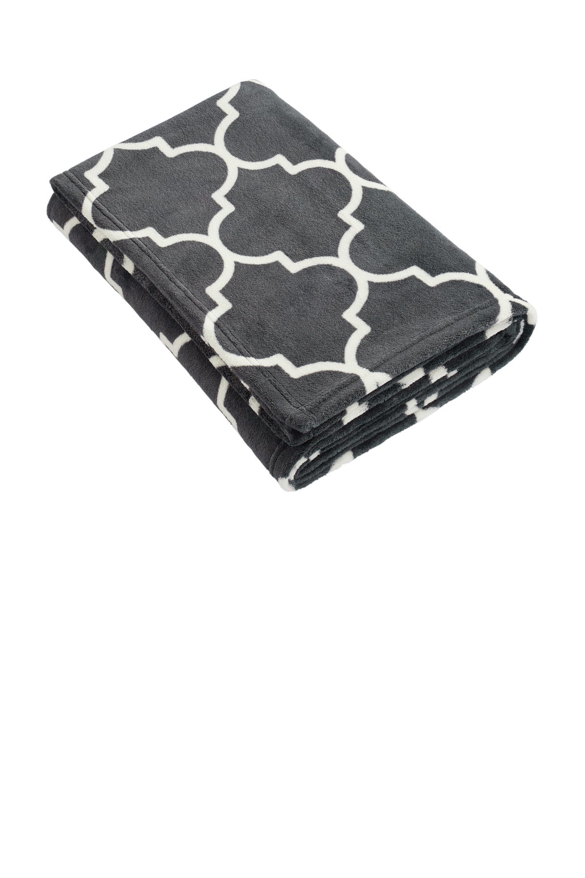 SanMar BP31_graphitequatrefoil_blanket_front.jpg