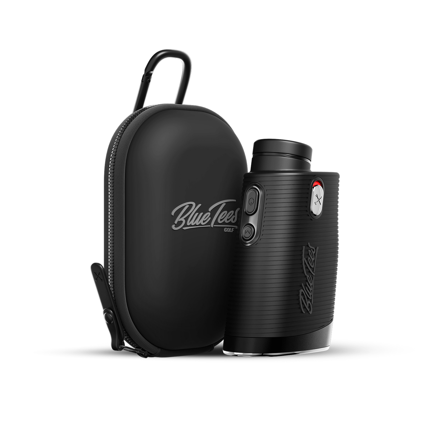 Black Blue Tees Golf Series 4 Ultra Rangefinder with Customized Case