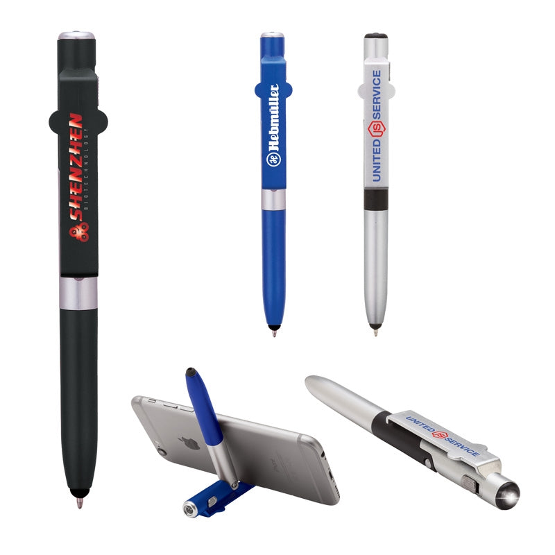 N/A Madison 4-in-1 Ballpoint Pen / LED / Phone Stand / Stylus