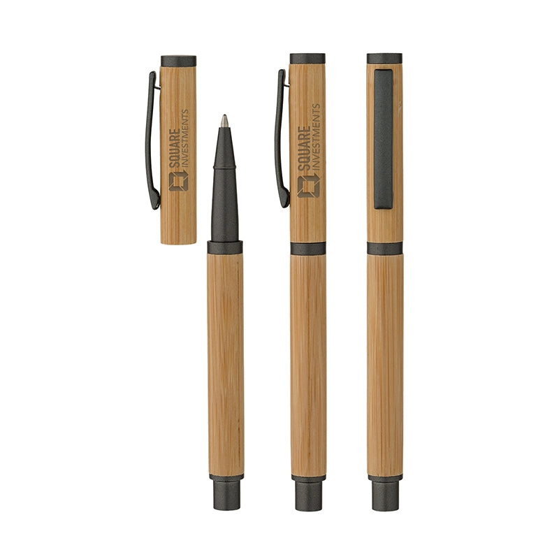 N/A Hana Bamboo Cap-Off Ballpoint Pen