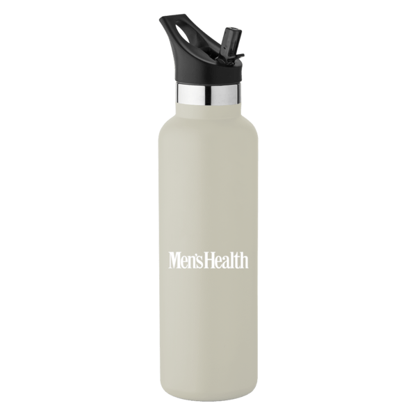 20 oz Basecamp Mesa Tundra Bottle with Screw Top and Flip-Top Straw Lid