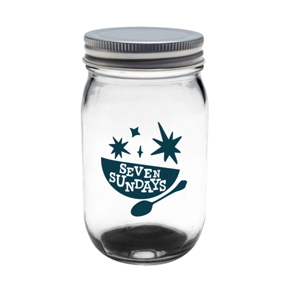 Homemade 16 oz. Canning Lids Mason Jar