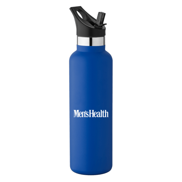 20 oz Basecamp Mesa Tundra Bottle with Screw Top and Flip-Top Straw Lid