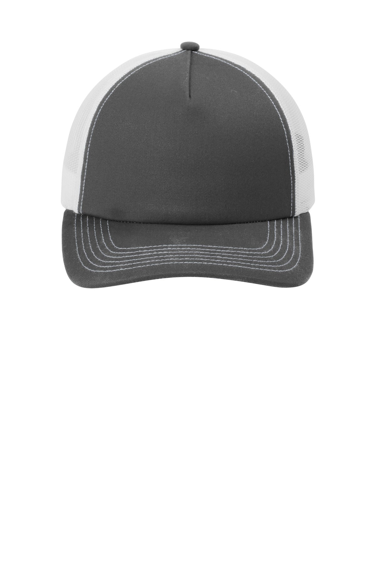 Port Authority Low-Profile Snapback 5-Panel Trucker Cap C405LP