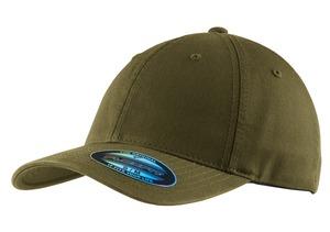 Black Port Authority Flexfit Garment-Washed Cap. C809 - S/M