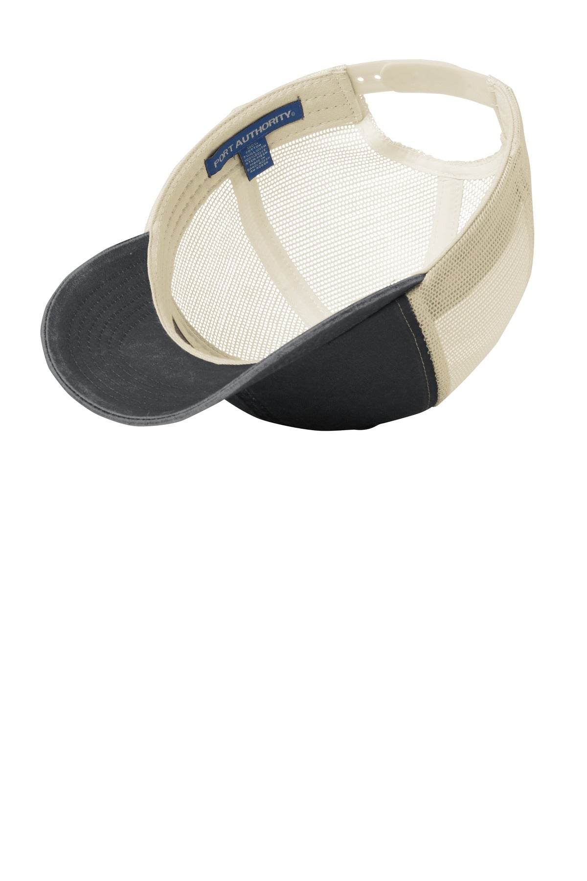Port Authority Beach Wash Mesh Back Cap. C943