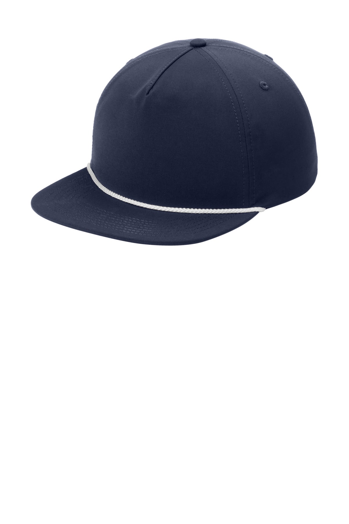SanMar C981_RIVERBLUENAVYWHITE_Hat_Left_939994ac-8138-48d1-9b7c-c77b4622445a.jpg?v=1762267871
