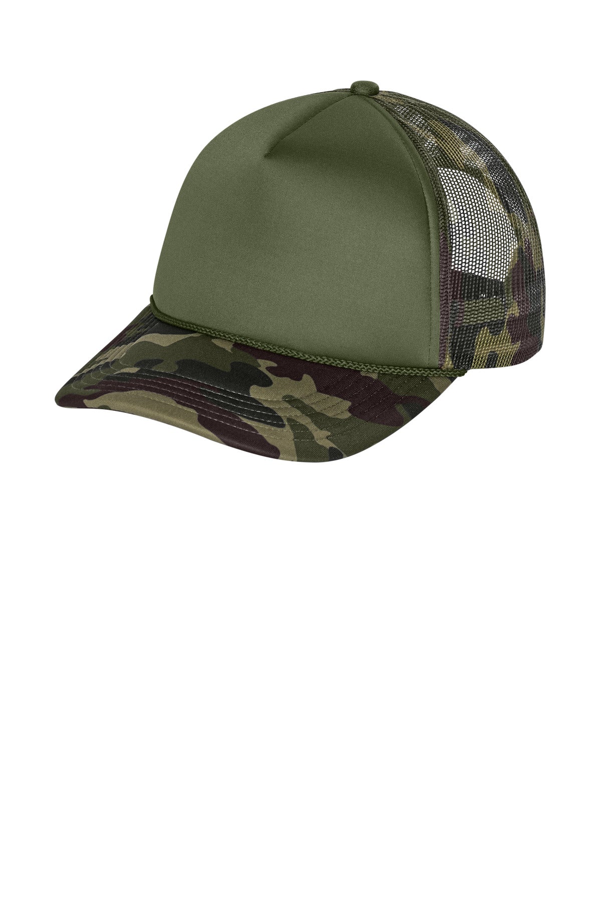 SanMar C993_olivedrabgreencamocamo_hat_left.jpg
