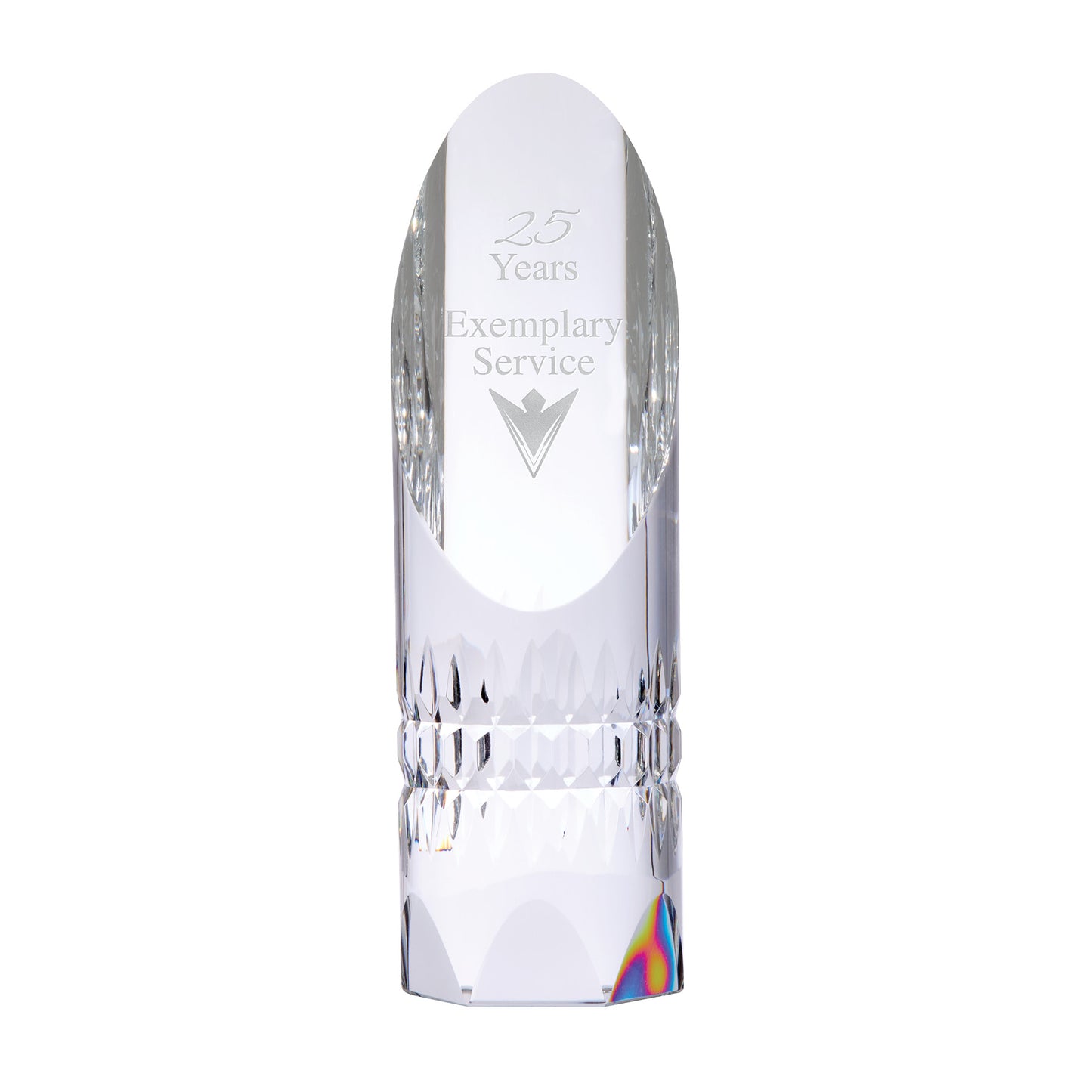 Alphard Slanted Crystal Trophy