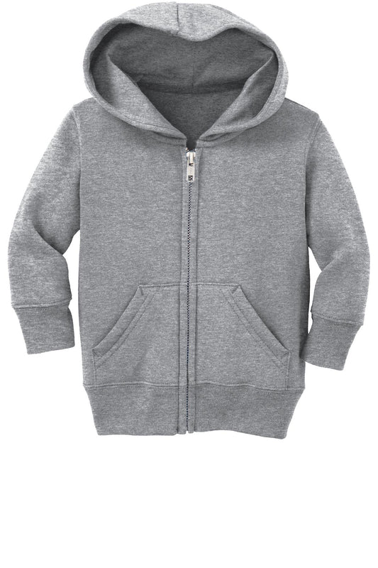 Port & Co Infant Core Fleece Full-Zip Hooded Sweatshirt. CAR78IZH