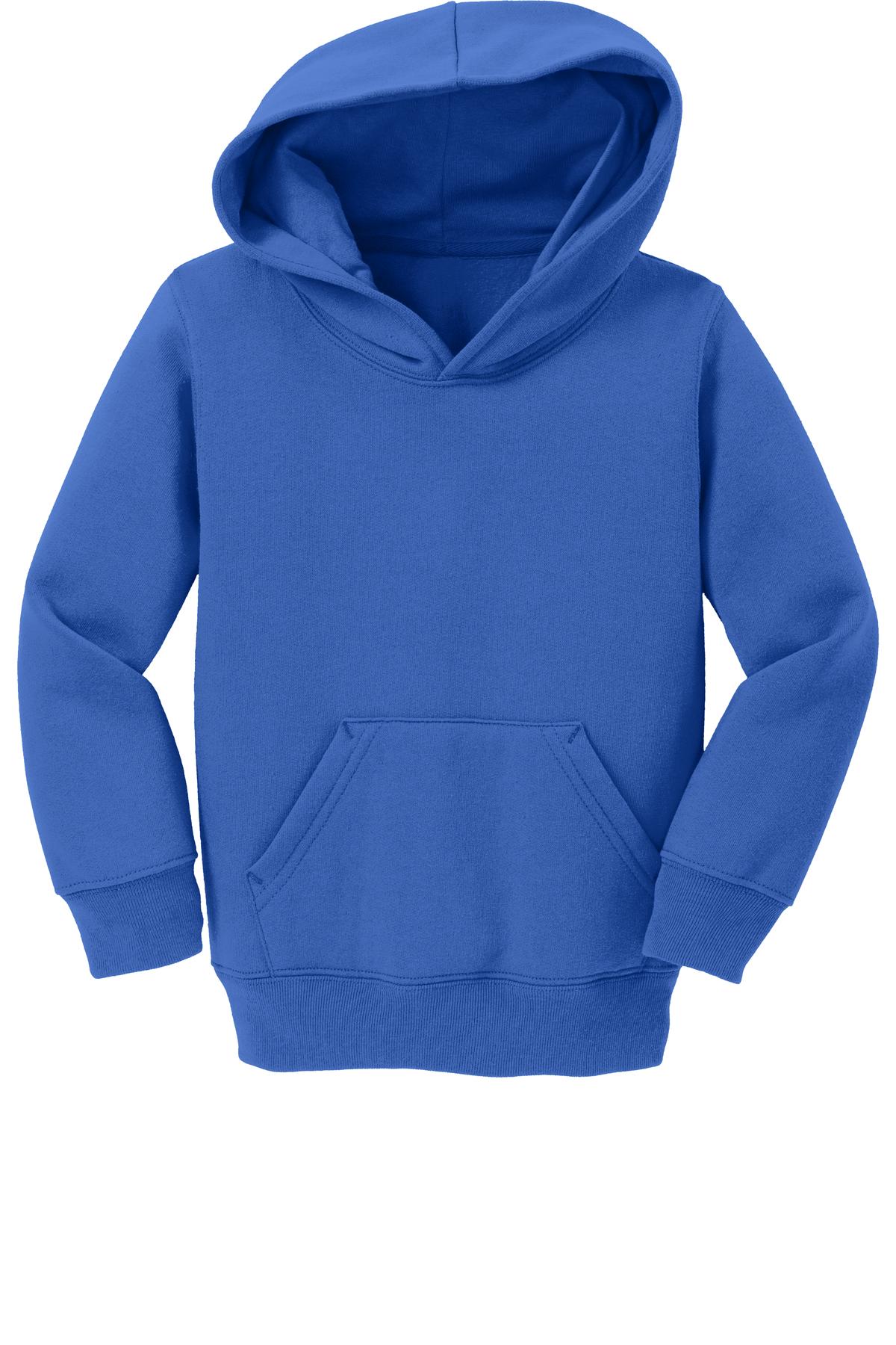 Port & Co Toddler Core Fleece Pullover Hooded Sweatshirt. CAR78TH