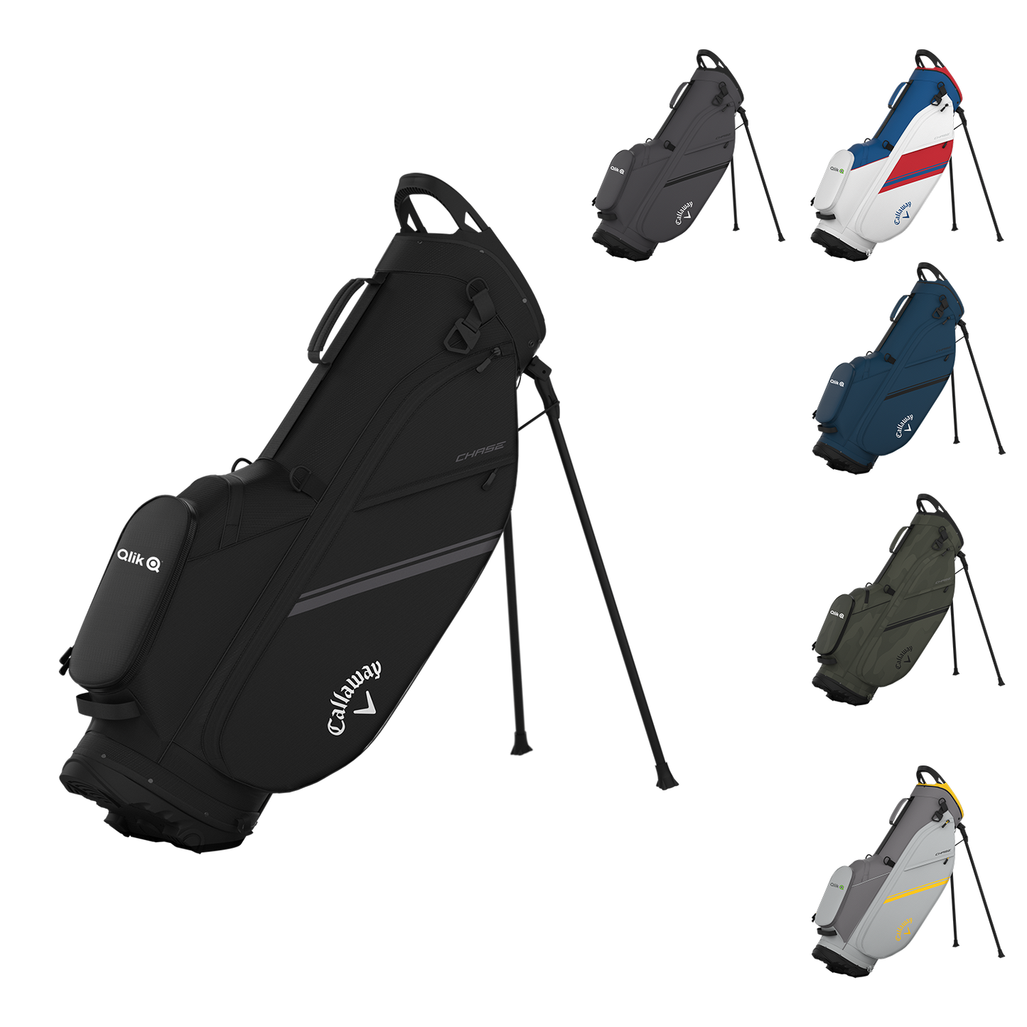 Black Callaway Chase Stand Golf Bag