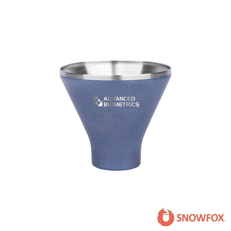 Snowfox® 8 oz. Shimmer Finish Vacuum Insulated Martini Cup