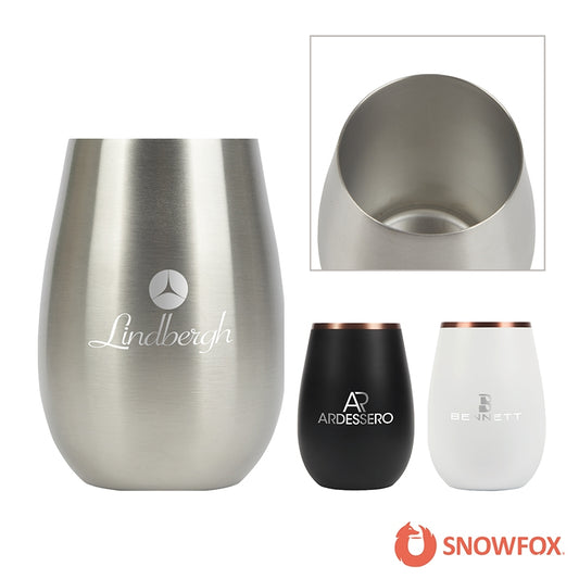 N/A Snowfox® 8 oz. Vacuum Insulated Sauvignon Blanc Wine Glass
